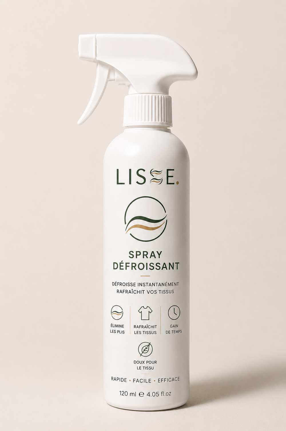 LISSE-Spray Défroissant Textile 120 ml